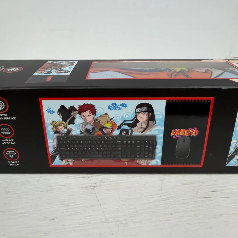 Naruto Shippuden Desk Mat 31x15 CultureFly Large Gaming Mouse Pad Anime Group